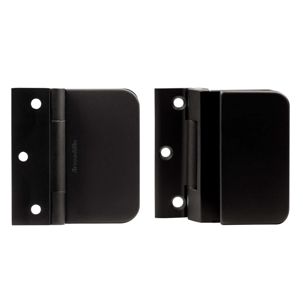 Петля для стеклянной двери Space.GL.H01 (2 шт) BL черный