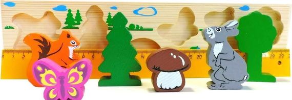 Доска-Вкладыш "Лес"