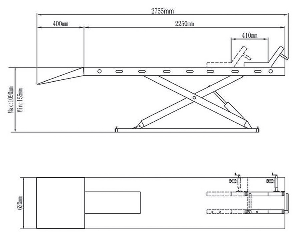 MC 600 Мотоподъемник с пультом управления