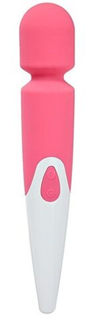 Розовый жезловый вибромассажер Halo Wireless Multi-speed (Цвет: розовый)