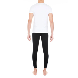Мужская футболка белая HOM SUPREME COTTON Tee-Shirt V Neck 401331_400003