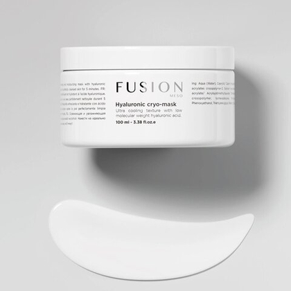 Hyaluronic cryo-mask  100ml  fusion meso -охлаждающая маска  для лица