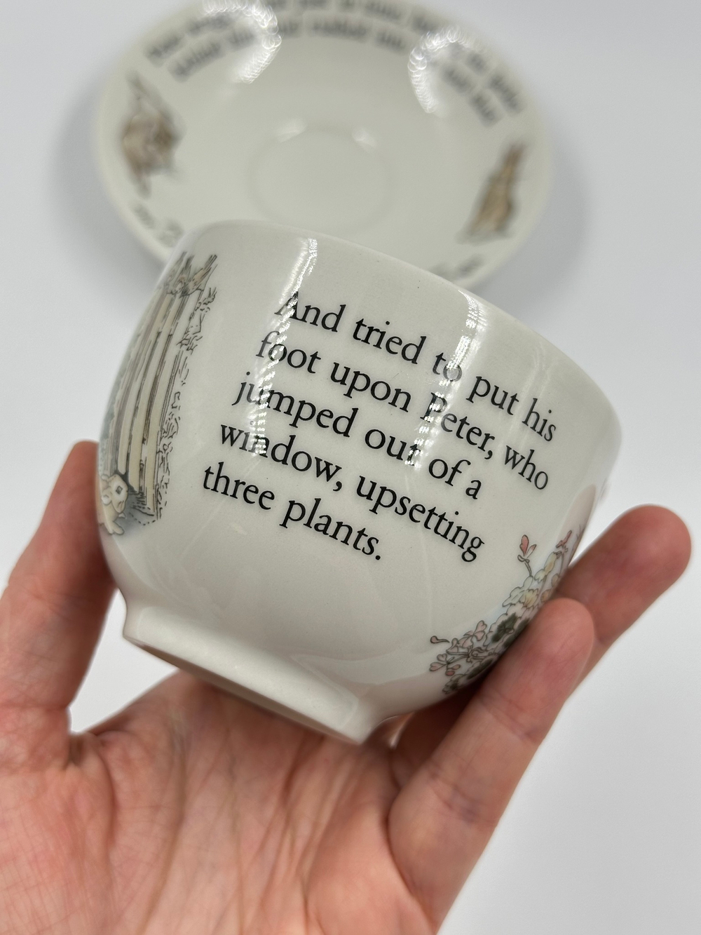 Чайная пара Peter Rabbit, Wedgwood