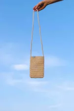 Вязаная сумочка FOS Розовая