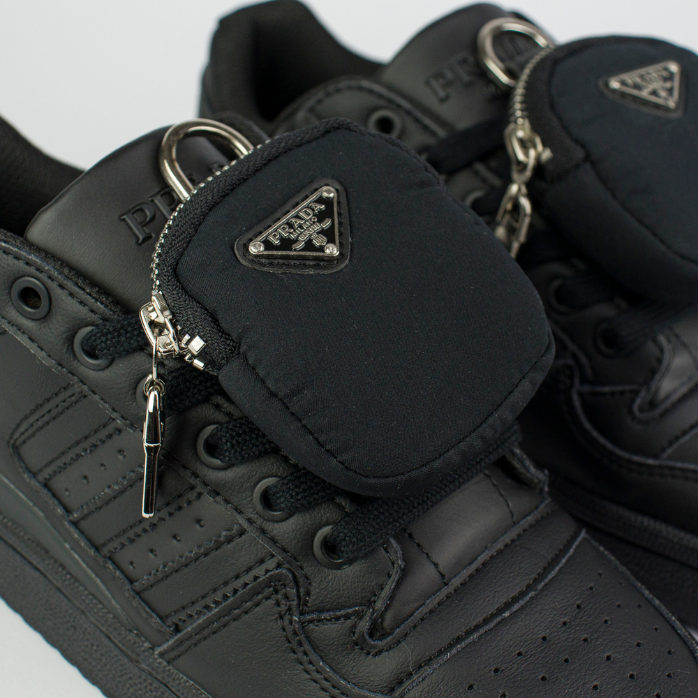Кроссовки Adidas Forum Low x Prada Black