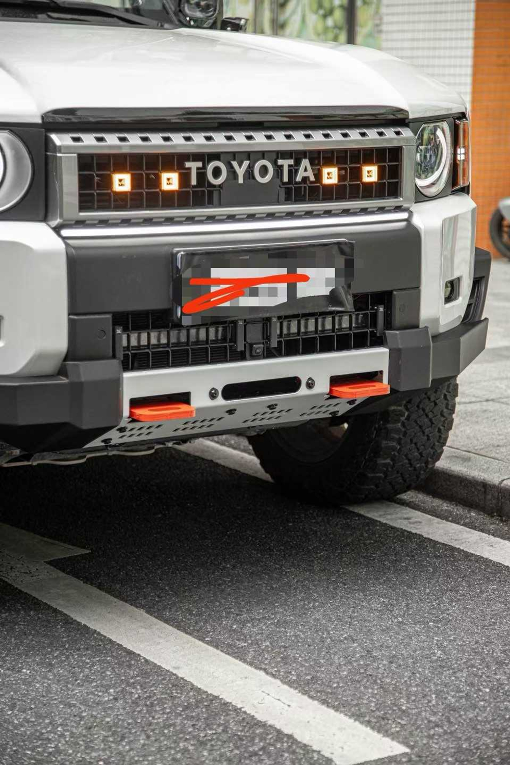 Бампер силовой для Toyota Land Cruiser Prado 250 LC250 Крузак Крузер стальной