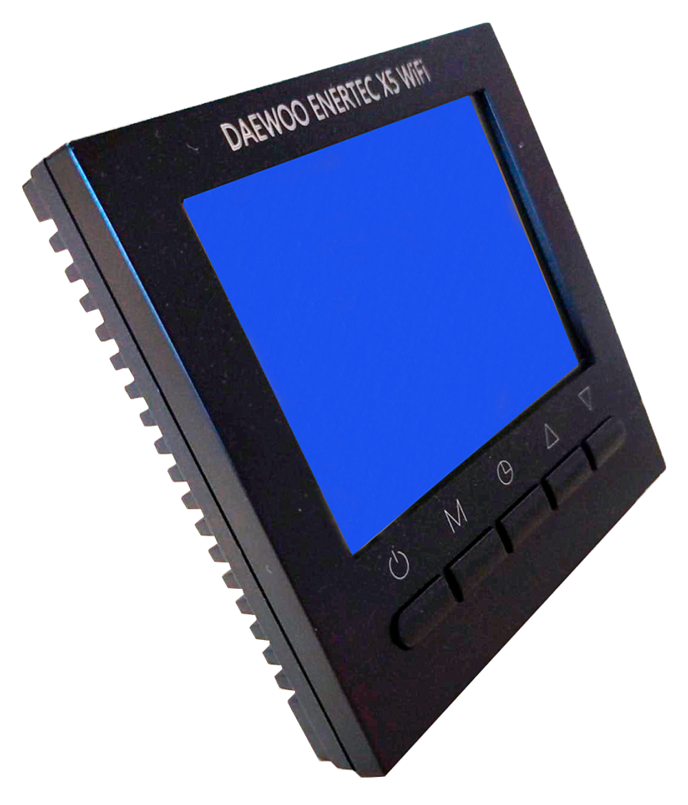 Программируемый терморегулятор Daewoo Enertec X5 BLACK (Wi-Fi)