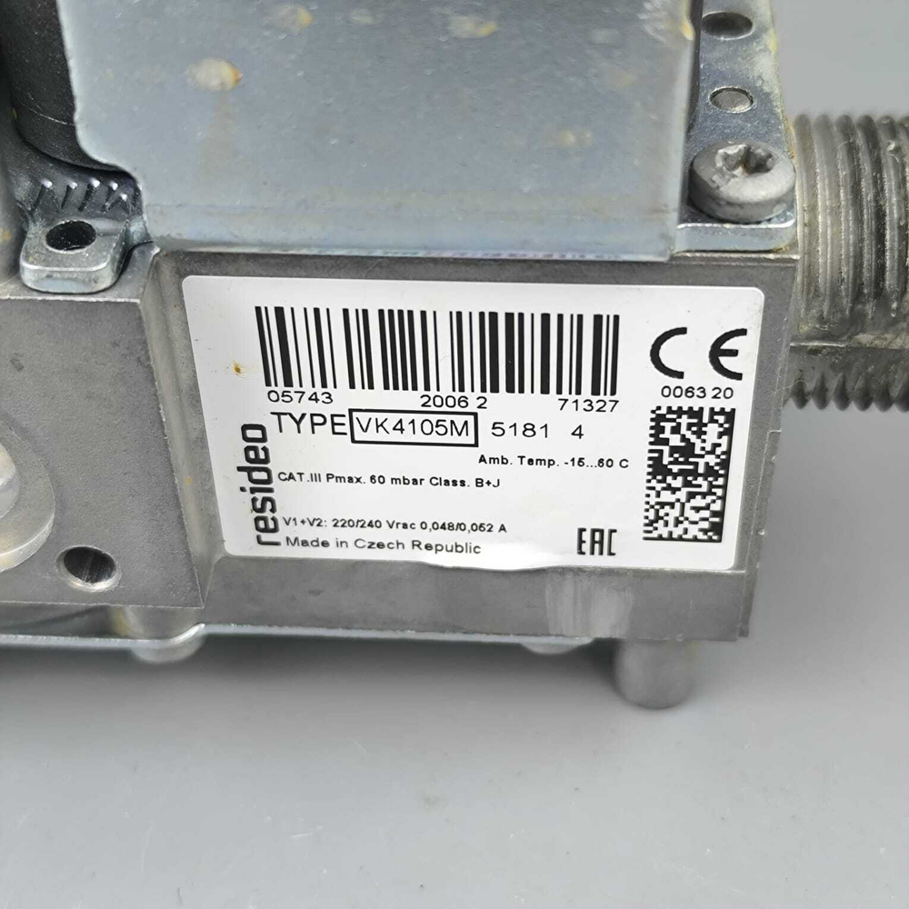 Б/У Газовый клапан Honeywell VK4105M 5181 4 для котлов BAXI ECO Classic, ECO Nova арт. 63064600141P
