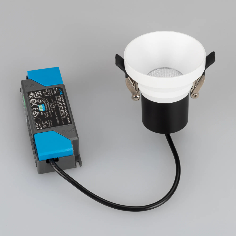 Светильник MS-VOLCANO-BUILT-R65-6W Day4000 (WH, 38 deg, 230V) (Arlight, IP20 Металл, 5 лет) 035437