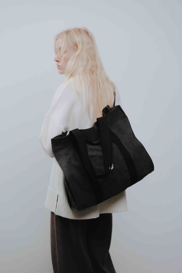 Сумка Omega Bag Уголь темно-серая - фото 18