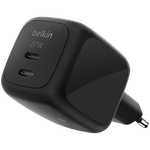 BELKIN 67w Dual USB-C PD wall Charger with PPS, Black