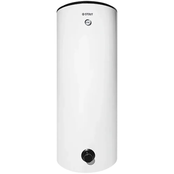 Бойлер косвенного нагрева напольный STOUT OptiBase 300 л с двумя теплообменниками