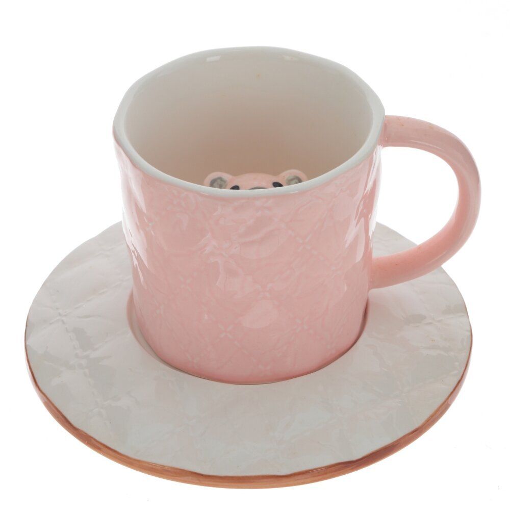 GAEM Кружка с блюдцем, 250 мл, L14 W14 H9 см, 4в.