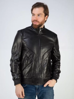 Кожаная куртка демисезонная