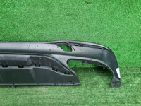 Юбка заднего бампера Mercedes GLE W166 (15-18) AMG