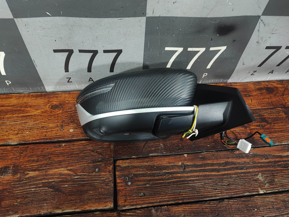 Зеркало правое 12 pin Geely Coolray 19-нв Б/У Оригинал 6017048400