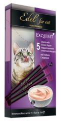 Edel Cat лакомство для кошек сливочный йогурт с индейкой  75г