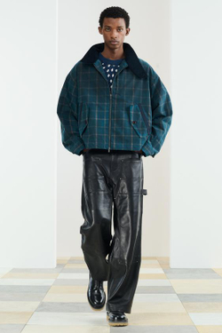 ZARA БРЮКИ ПРЯМОГО КРОЯ ИЗ КОЖИ НАППА, ЧЕРНЫЙ