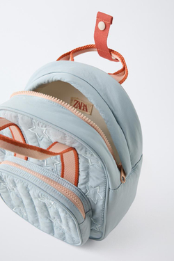 ZARA РЮКЗАК "ЗВЕЗДЫ", СИНИЙ