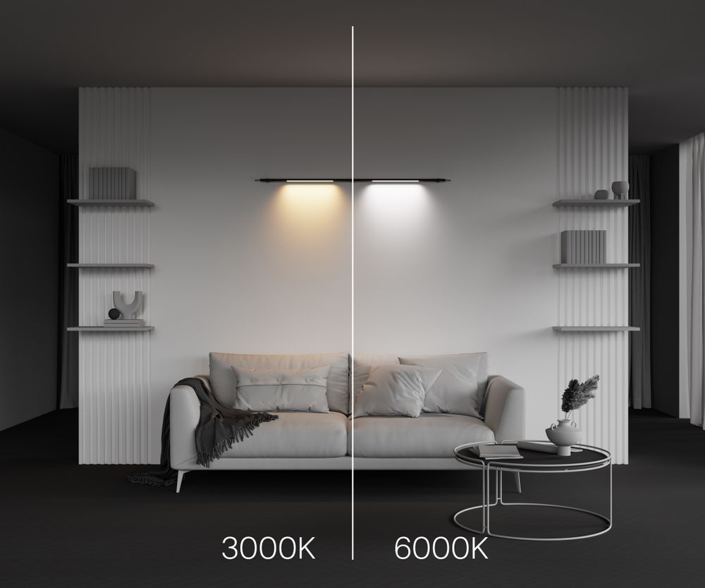 Трековый штанговый светодиодный светильник Maytoni Axity   C100CL-L500-12W3-6K-B