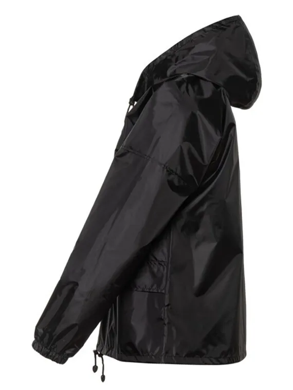 Ветровка унисекс, размер M, цвет черный