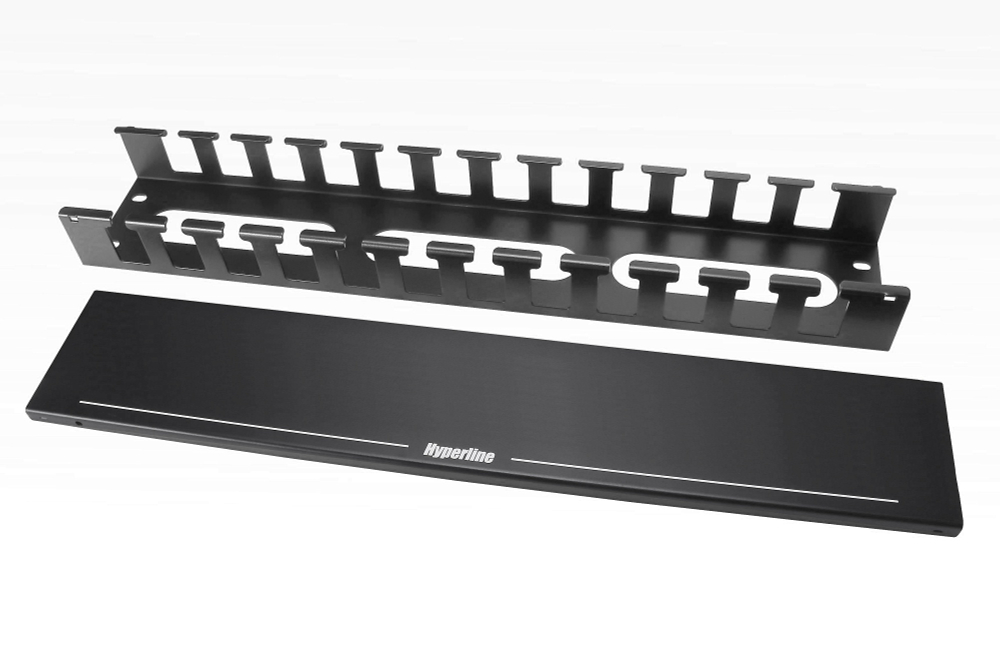 Органайзер 19, 2U Hyperline CM-2U-MLF-COV