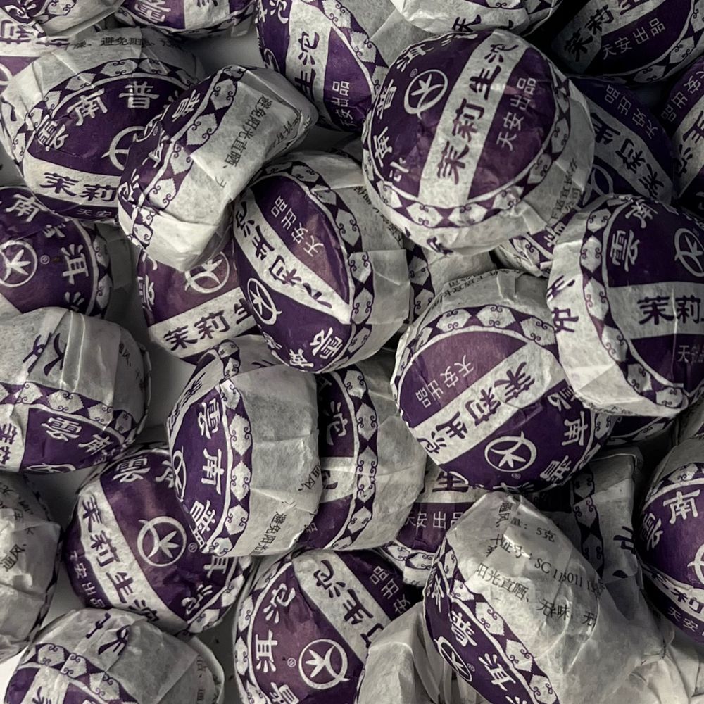 Шен Пуэр. С Жасмином. Мини точа 10 шт.