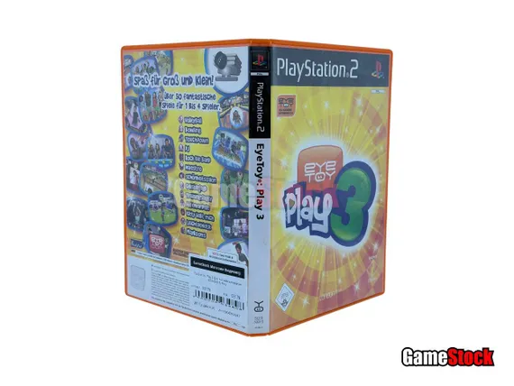 PS2 EyeToy: Play 3 (Б/У, Английская версия, SCES-53315, PAL)