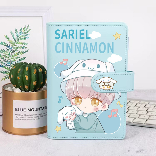 Ежедневник с застежкой "Sanrio Cinnamon", голубой