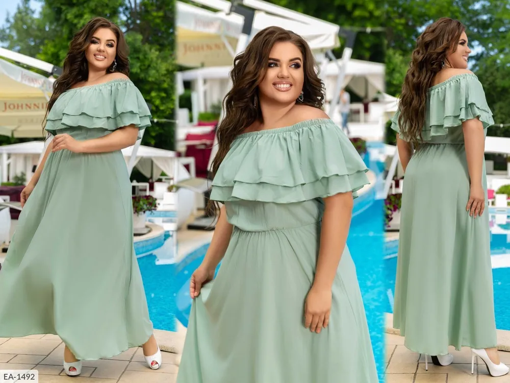 Платье EA-1492 Фабрика Моды