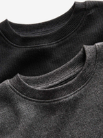 Футболка для мальчика Next B95-168, 2 шт., Черный, Темно-серый