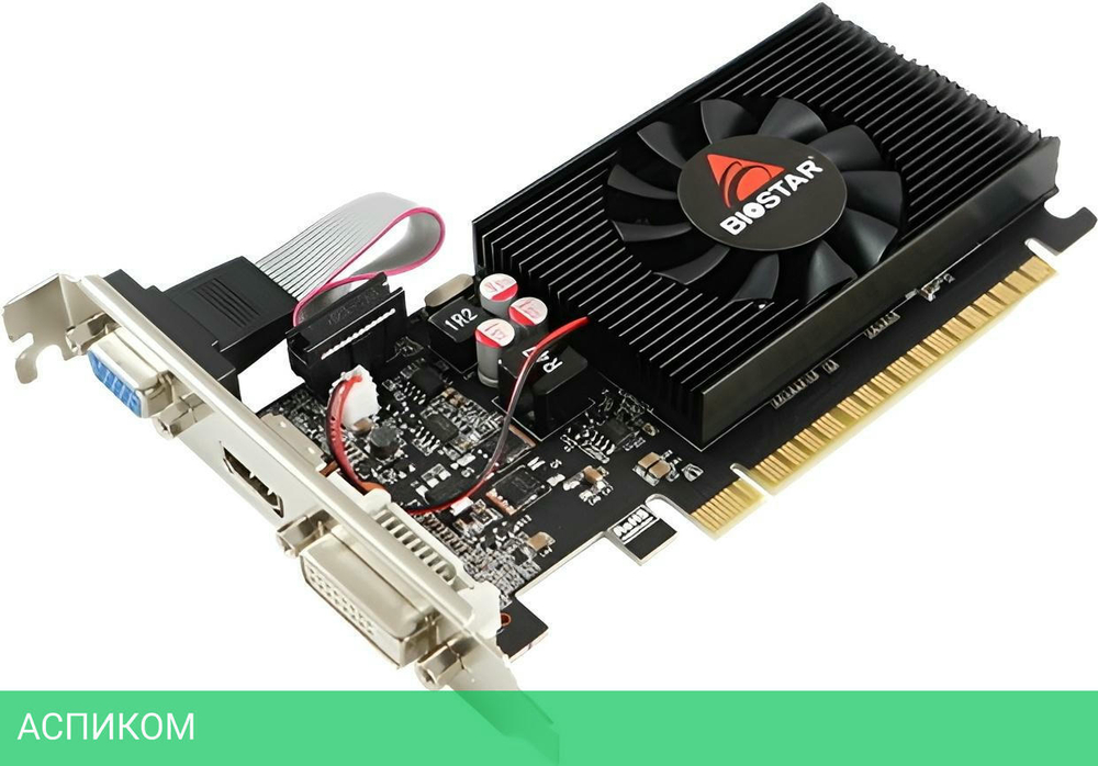 Видеокарта Biostar GT710-2GB DDR3 (VN7103THX6)