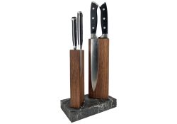 Магнитная подставка для 4 ножей Woodinhome KS040SWN-ST The Twinsфотография - 1