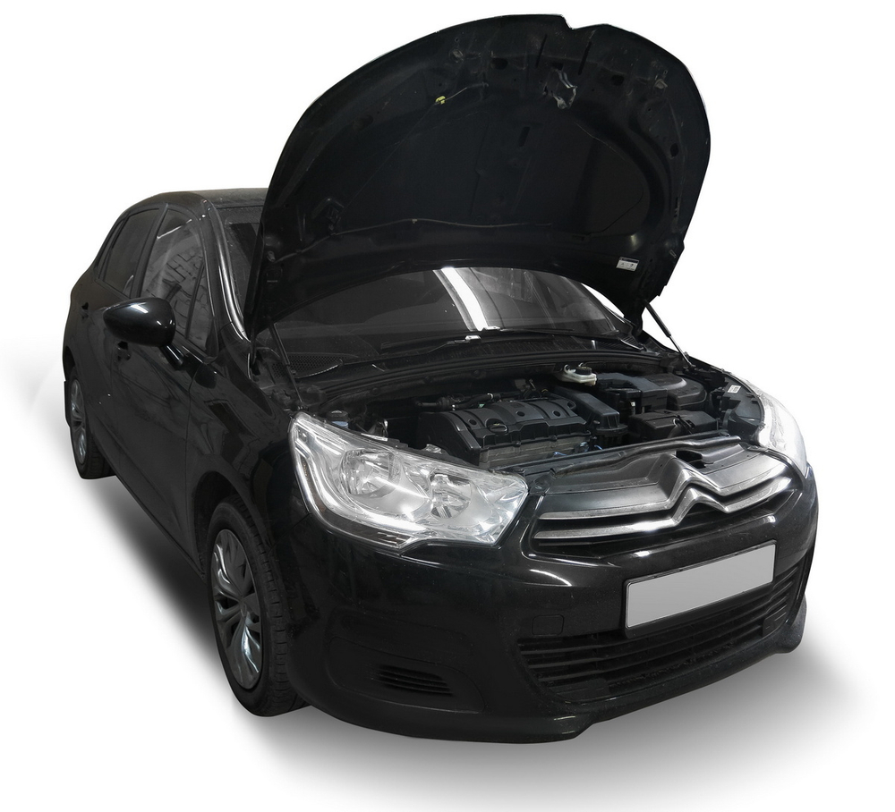 Газовые упоры капота АвтоУпор для Citroen C4 II 2010-2016, 2 шт., UCIC4011