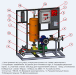 High-speed pumping and delivery of diesel fuel with a vortex gas separator