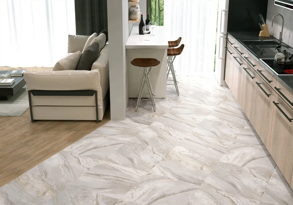 Керамогранит Alma Ceramica GFU60120MGC47L Magic 60x120 серый лаппатированный под камень