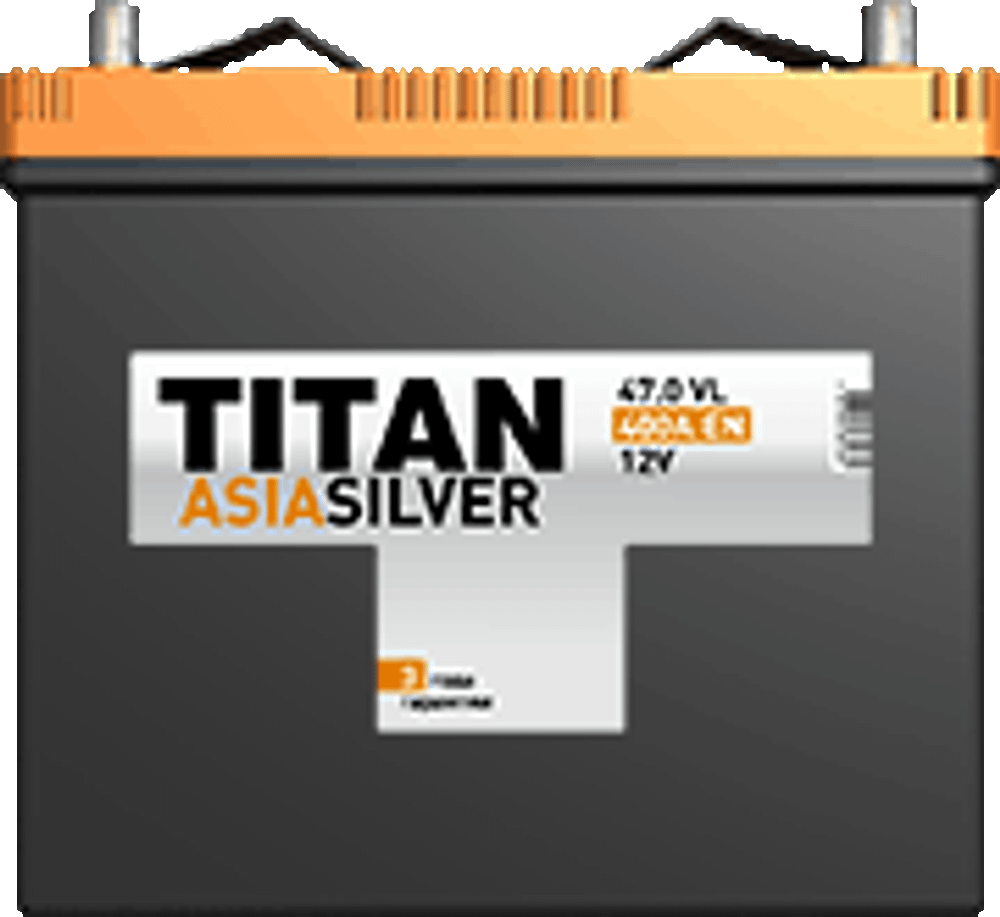 TITAN Asia silver 6СТ-47 аккумулятор