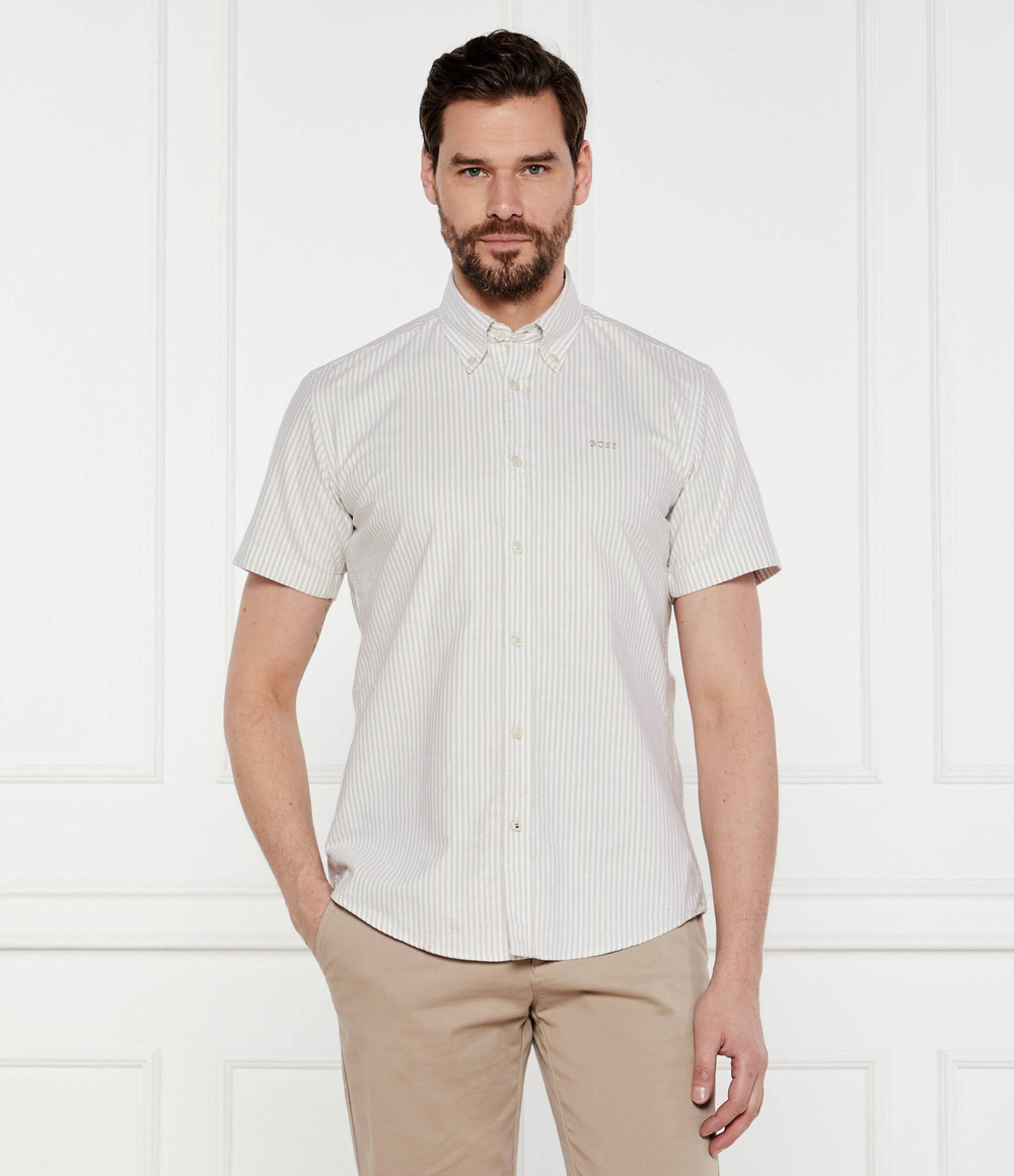 Рубашка H-ROAN-BD-E-SH-C-252 BOSS BLACK - бежевый(50539302)