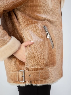 Дубленка авиатор натуральная Турция