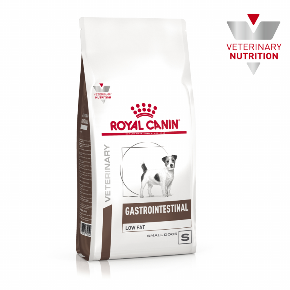 Royal Canin GASTROINTESTINAL SMALL DOG LOW FAT корм сухой для собак 1 кг