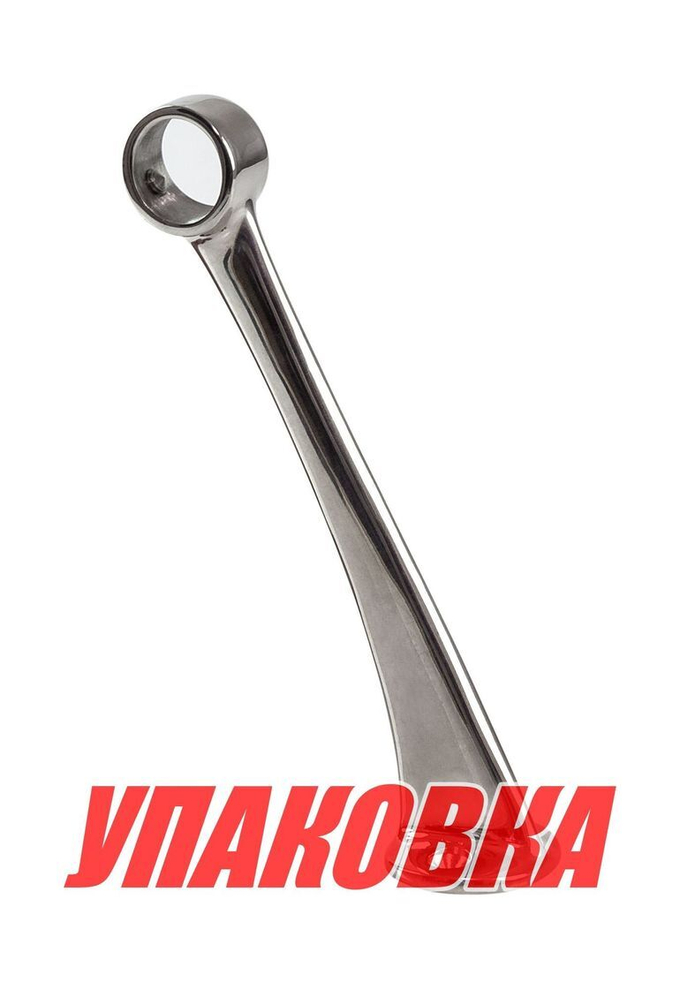 Стойка поручня проходная под трубу 7/8 (22 мм), поперечная, высота 152 мм (упаковка из 25 шт.)