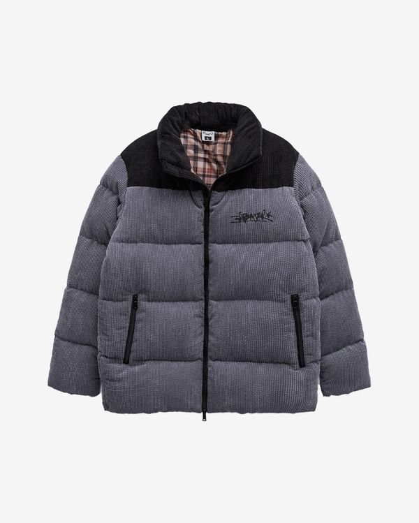 Пуховик AW24 Downjacket Velvet Combo Grey - фото 1