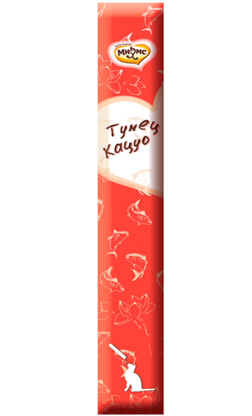 Мнямс Крем-лакомство для кошек с тунцом Кацуо, 15 г