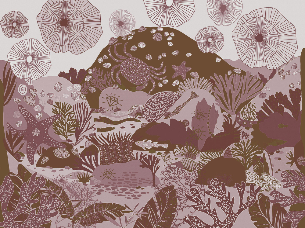 Дизайнерские обои Wall Street La-La-Land