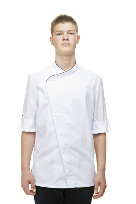 Китель KP13.18.W.B. "Атлантик" (косой борт, длинный рукав с патой)