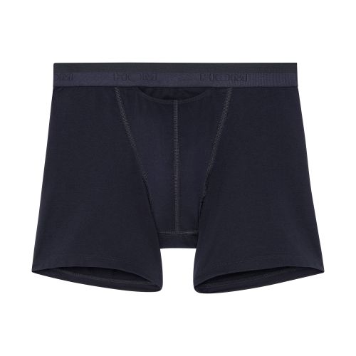 Мужские трусы боксеры удлиненные темно-синие HOM HO1 Long Boxer Briefs HO1 359519_4000RA
