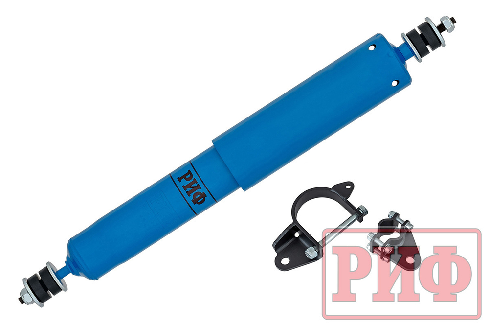 Демпфер рулевой "Арктика" с кронштейнами для ГАЗ Соболь 4x4 до 2020 г РИФ