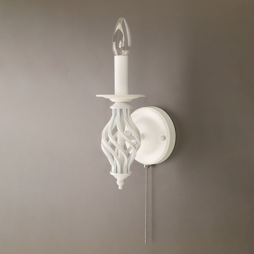 Citilux Ровена CL427310 Бра с абажуром и выключателем Белое