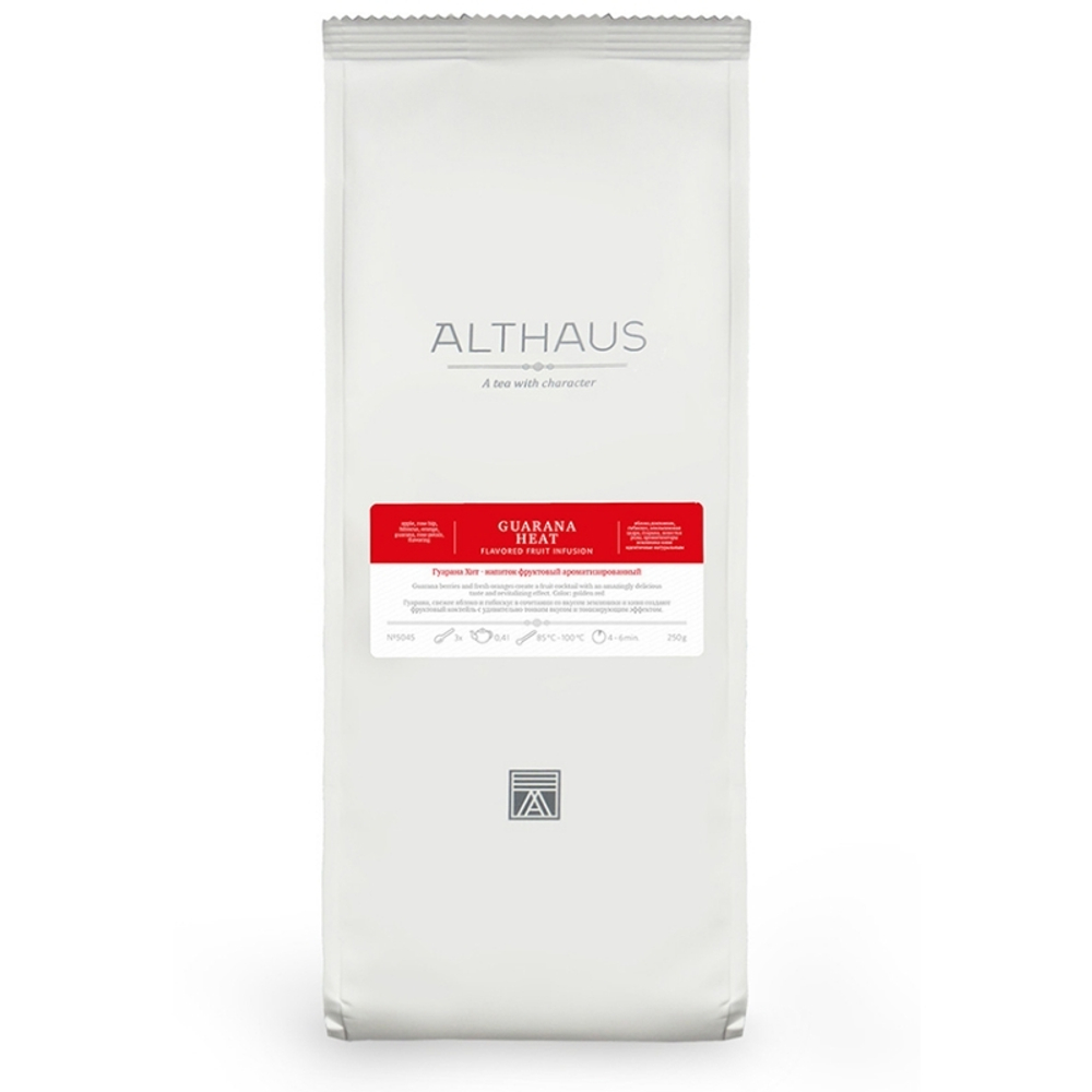 Чай фруктовый Althaus Guarana Heat/ Гуарана Хит 250гр