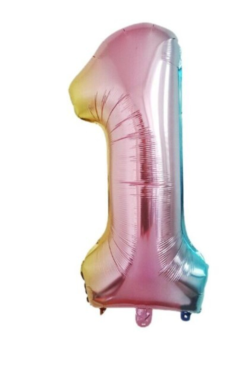 Шар цифра №1 Градиент